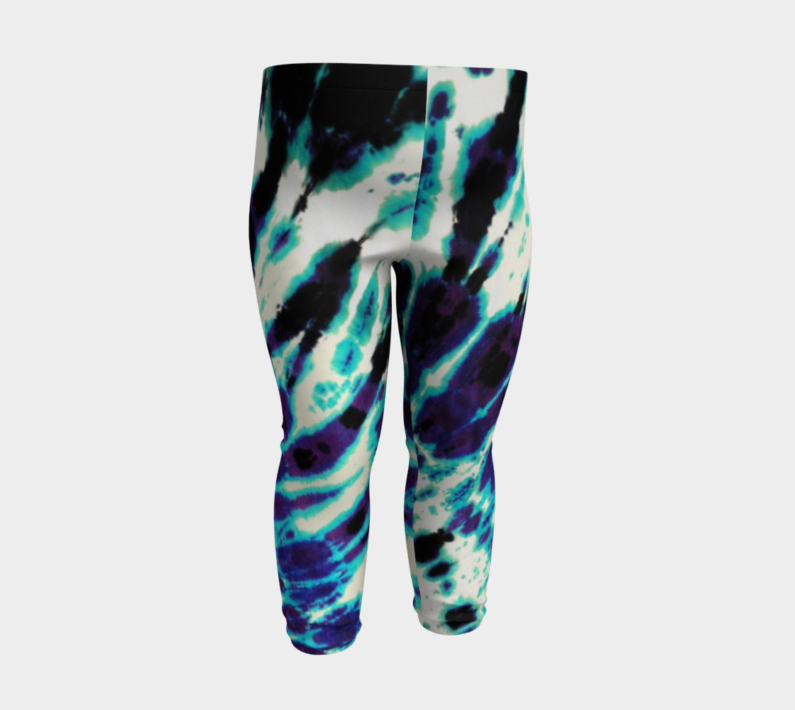 Tie Dye Baby Leggings preview #3