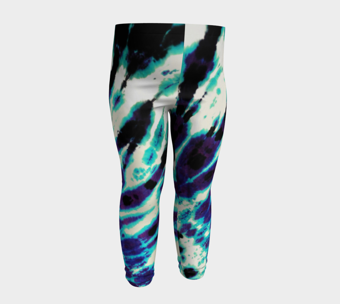 Tie Dye Baby Leggings preview #4