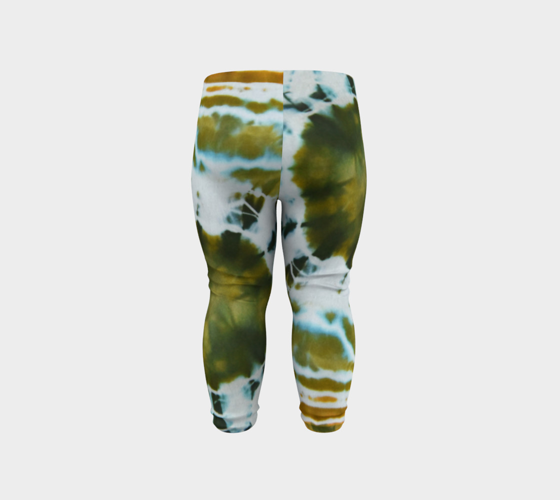 Green Geode Baby Leggings preview #6