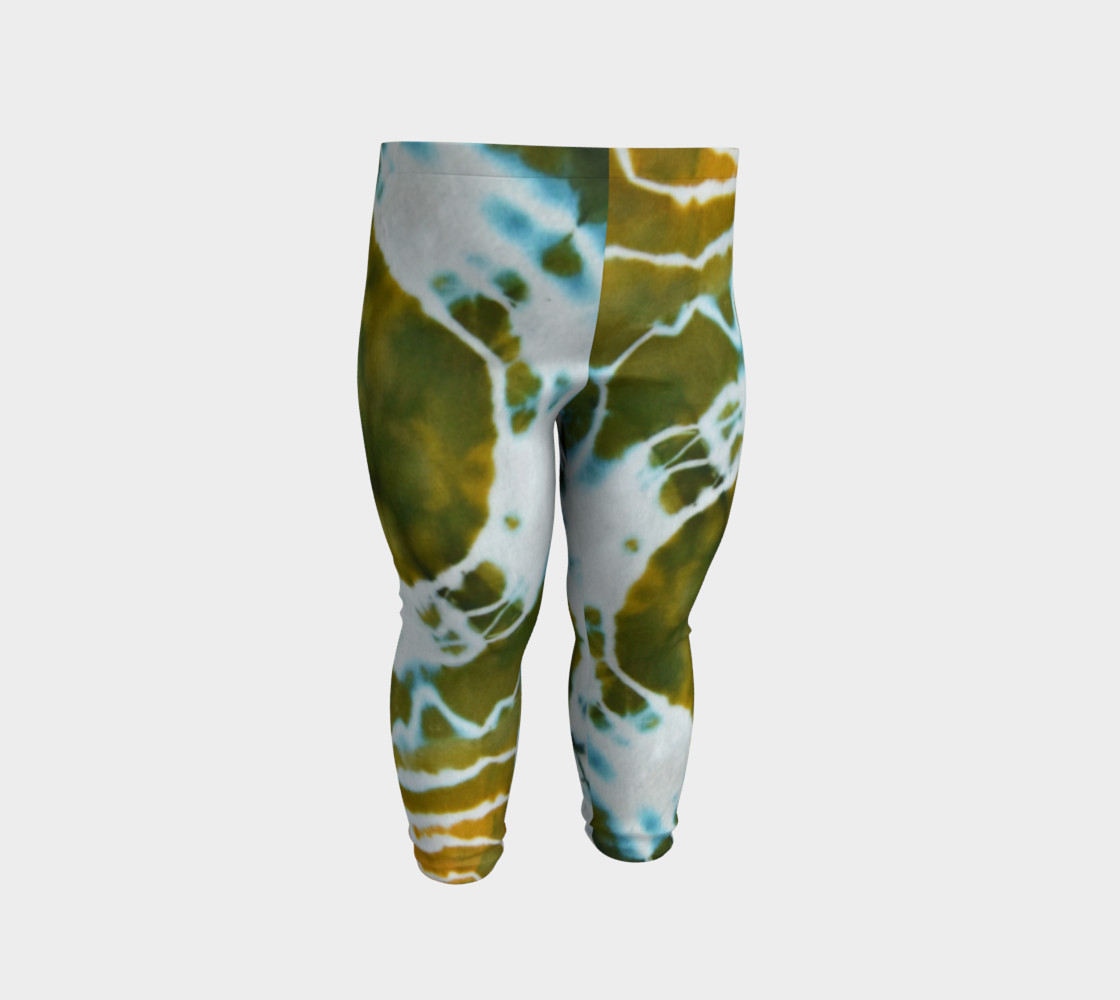 Green Geode Baby Leggings preview #2