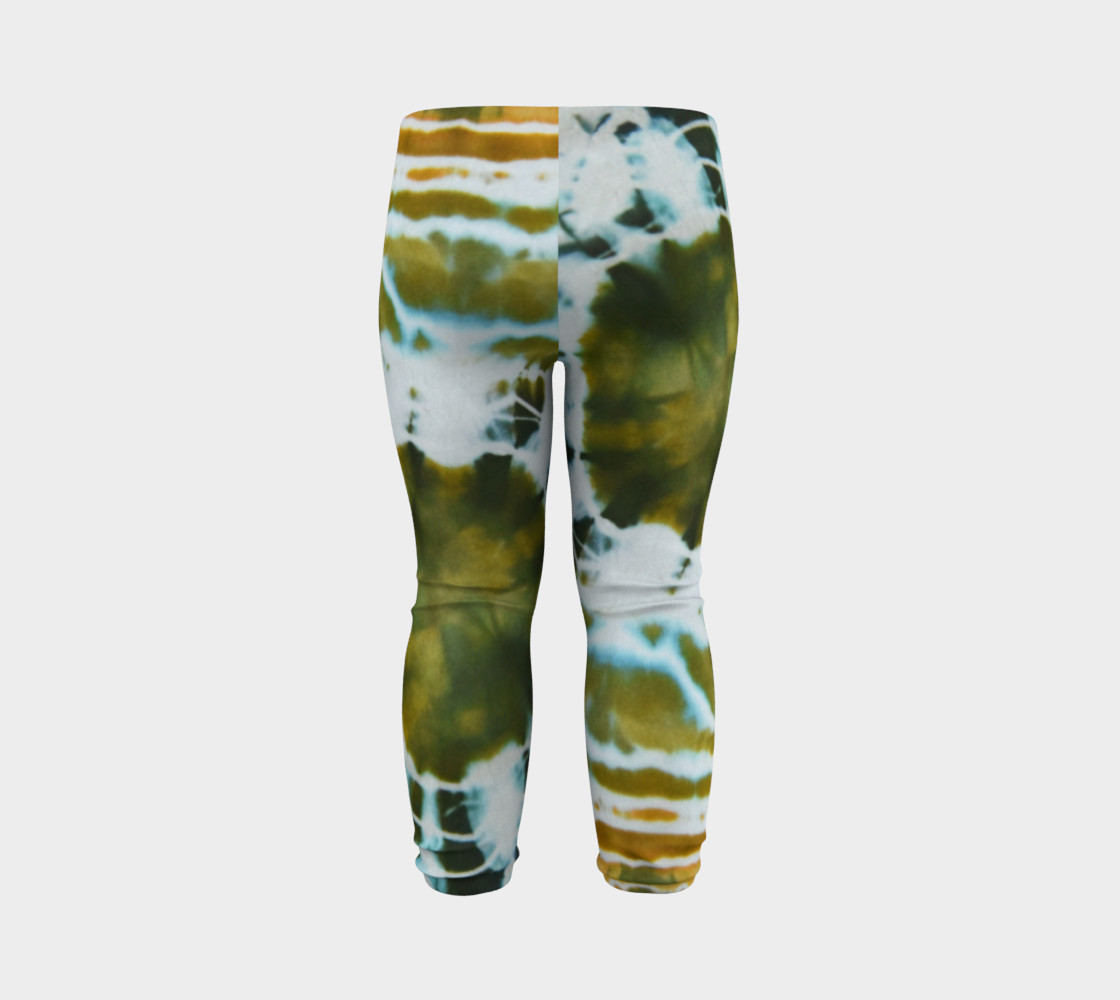 Green Geode Baby Leggings preview #7