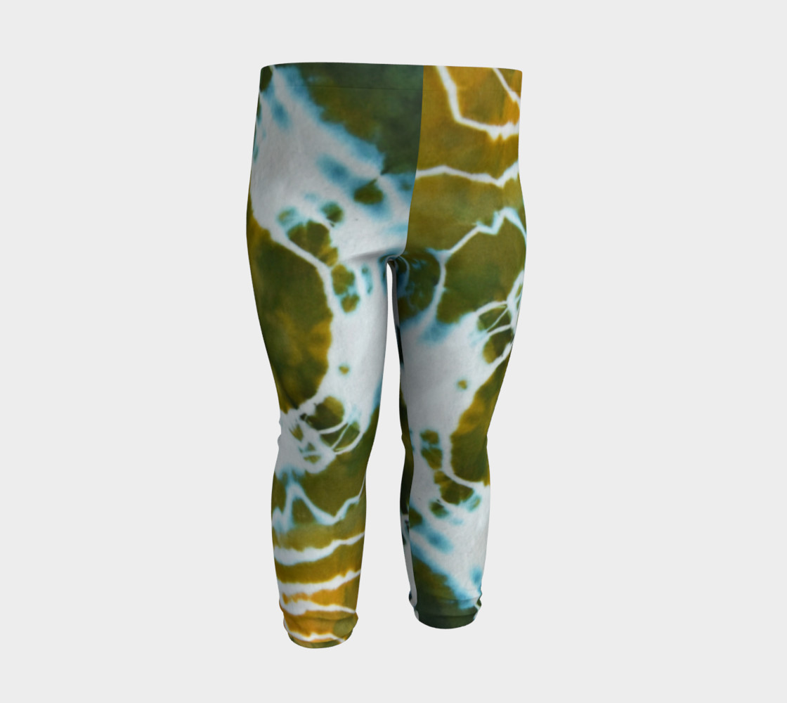 Green Geode Baby Leggings preview #3