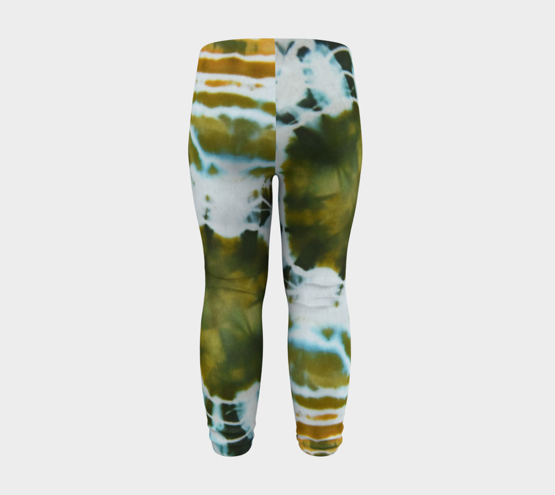 Green Geode Baby Leggings preview #8