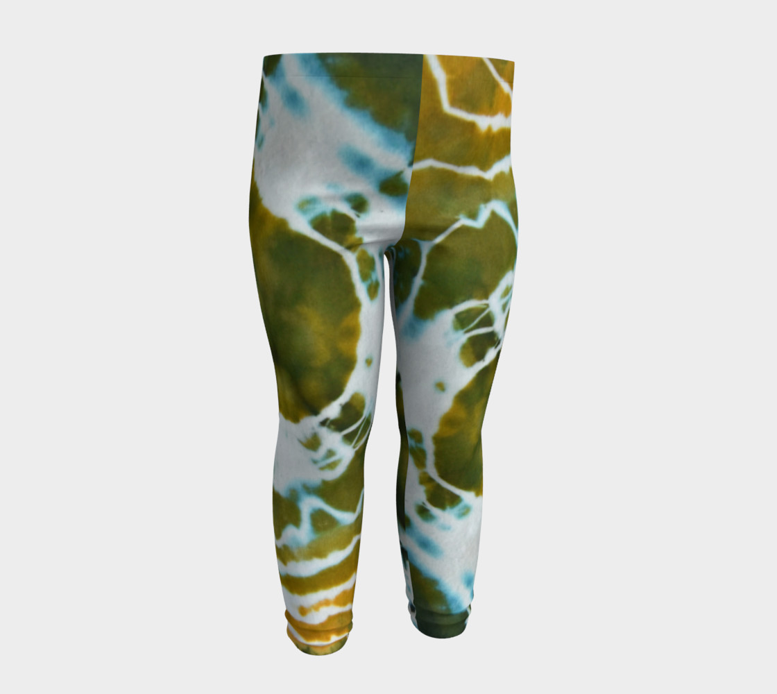 Green Geode Baby Leggings preview #4