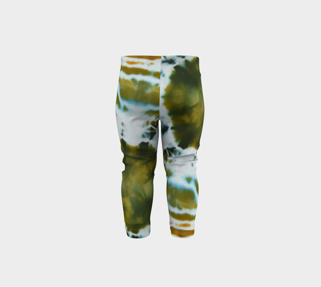 Green Geode Baby Leggings preview #5