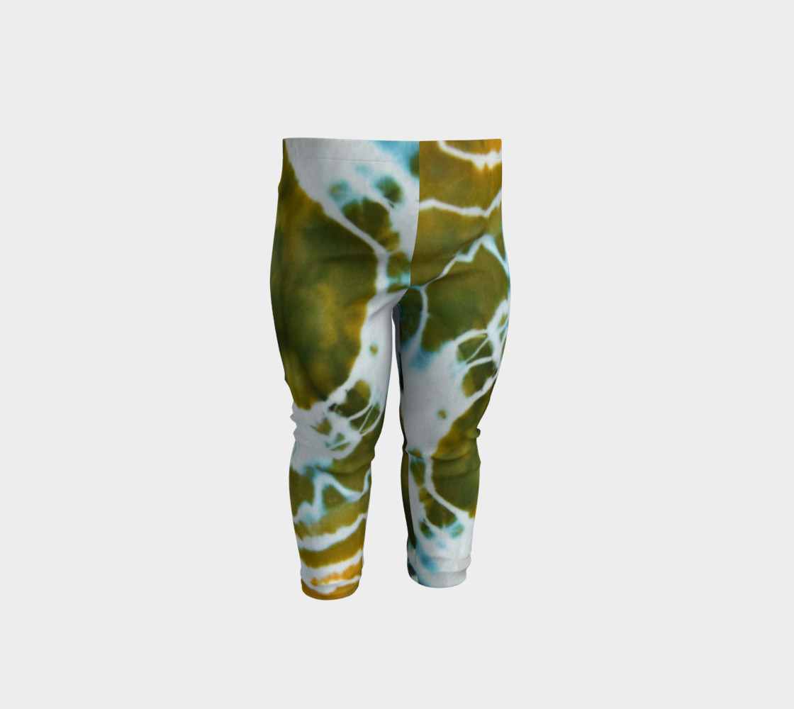 Green Geode Baby Leggings preview #1