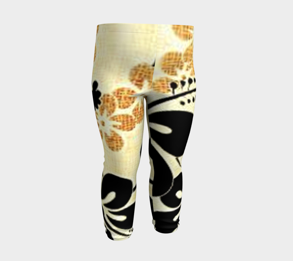 Black and Khaki Hawaiian Hibiscus preview #3