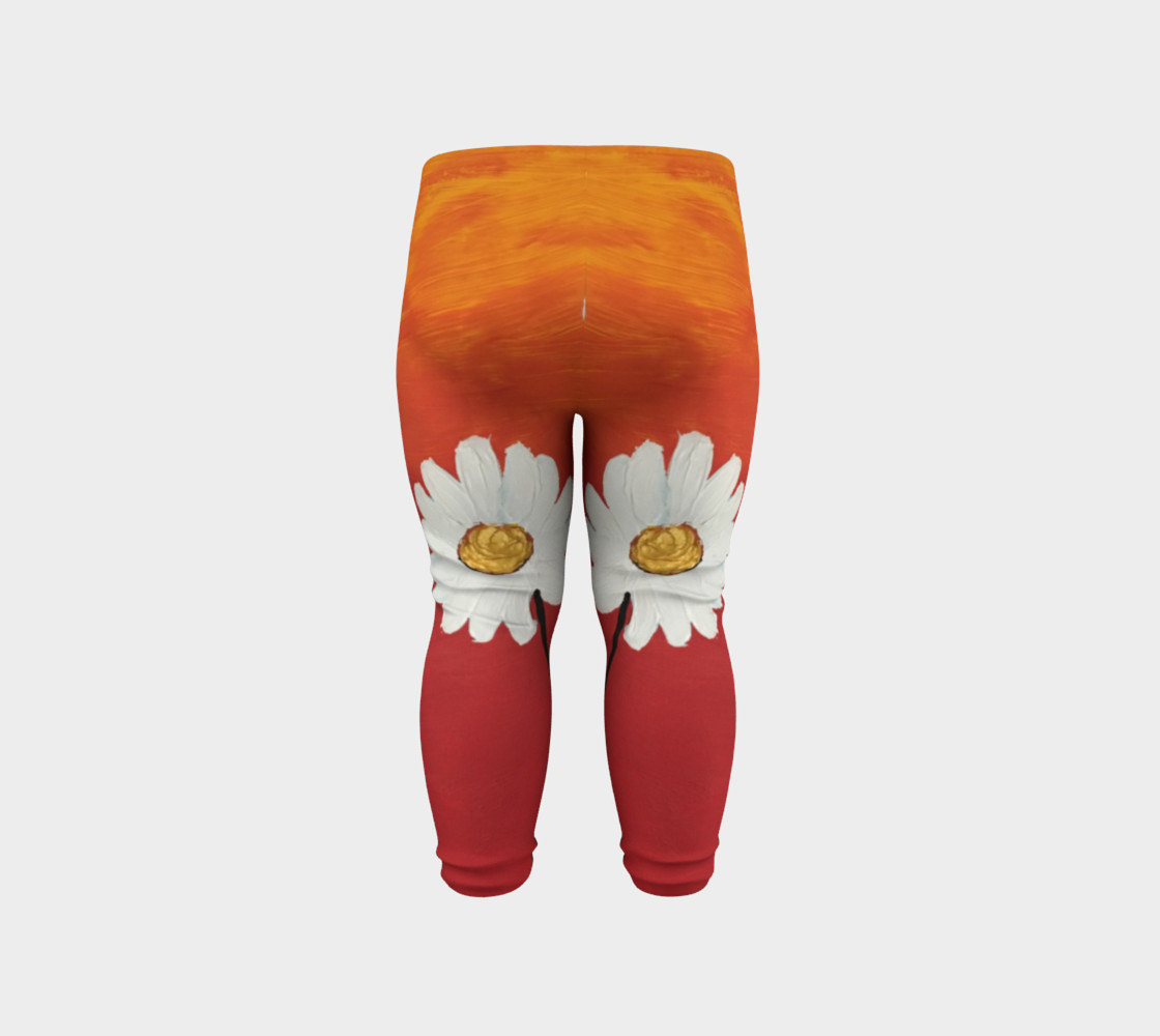 Daisy Sunset Baby Leggings preview #6