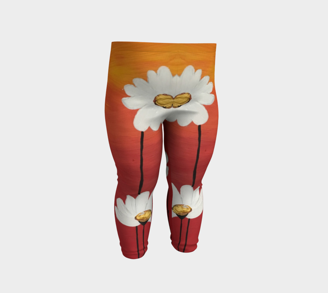 Daisy Sunset Baby Leggings preview #2