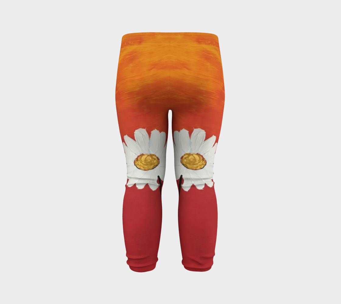 Daisy Sunset Baby Leggings preview #7