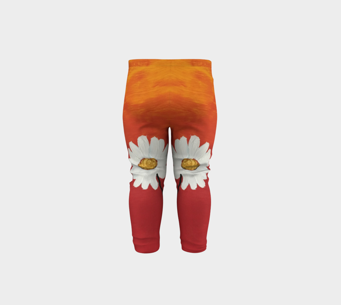 Daisy Sunset Baby Leggings preview #5