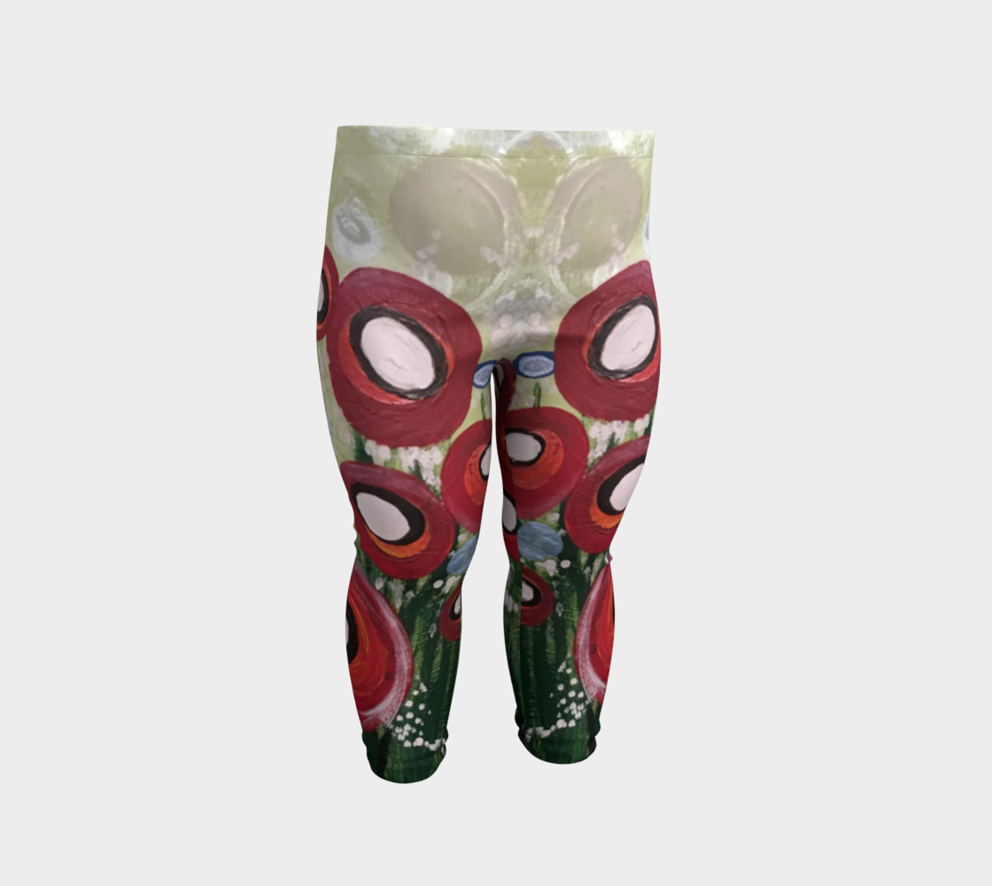 Whimsical Poppy Baby Leggings preview #2