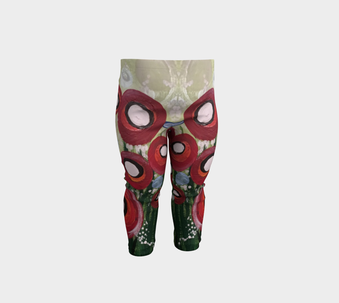 Whimsical Poppy Baby Leggings preview #1
