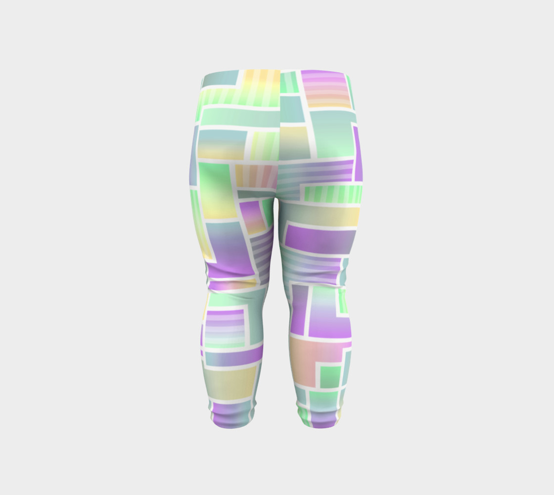 Cute Children's Geometric Pattern Leggings. preview #6