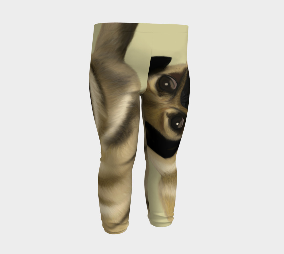 Pug Love Baby Leggings preview #3