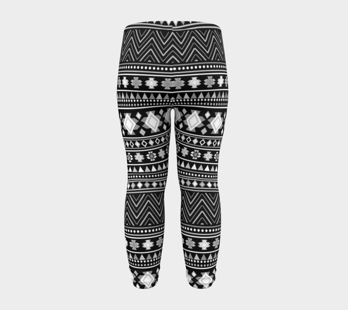 Kids Fair Isle Leggings preview #8