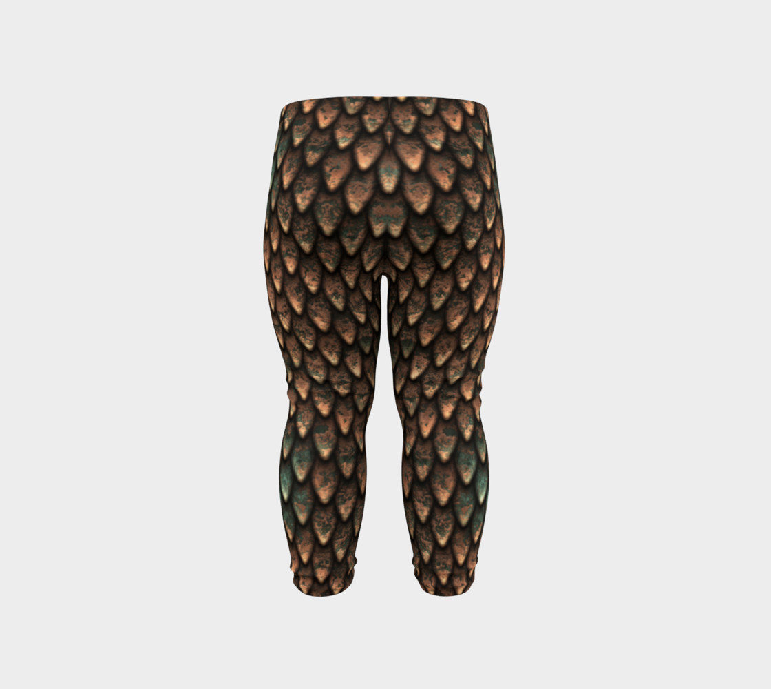 Copper Scales Baby Leggings preview #6
