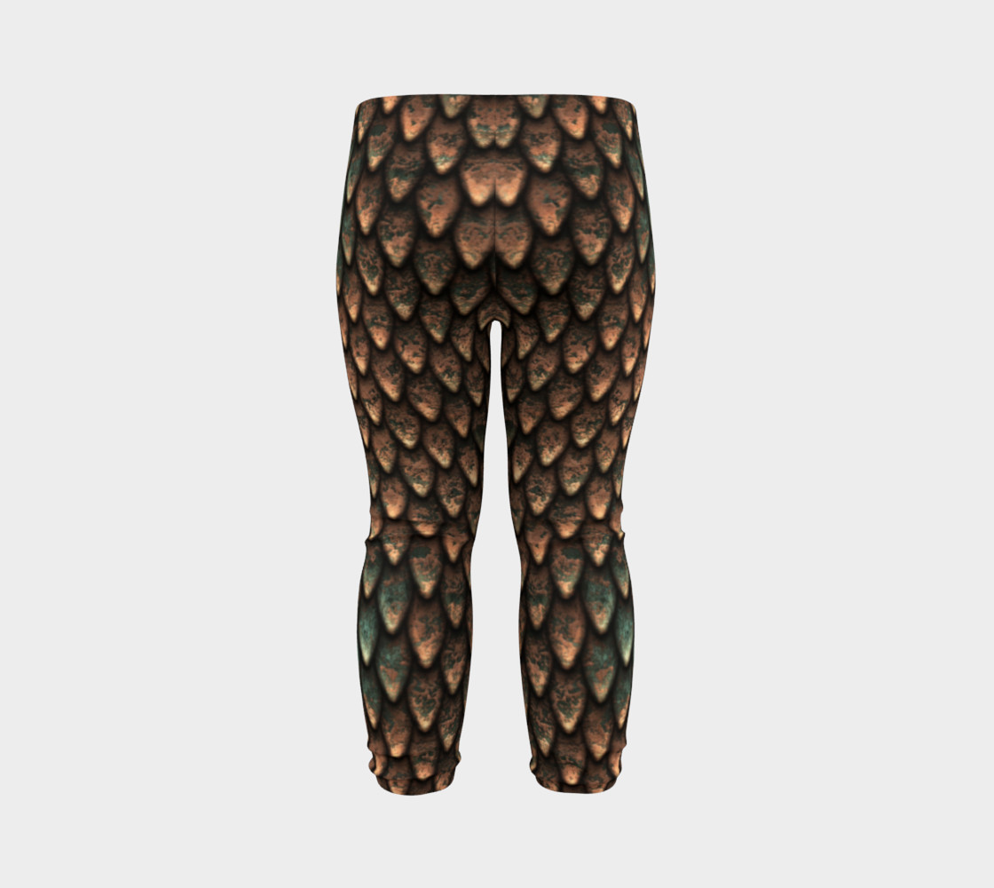 Copper Scales Baby Leggings preview #7
