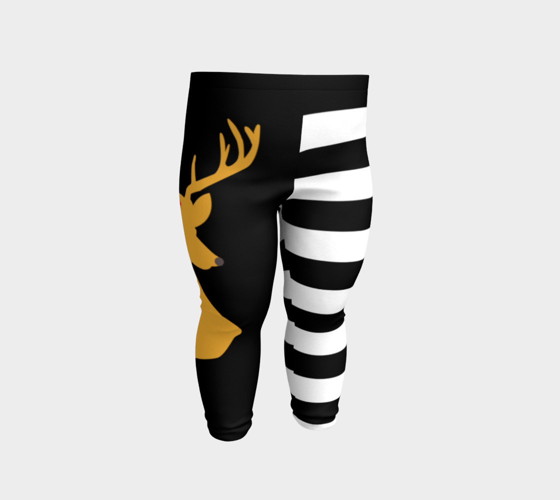 Holiday Deer Toddler Leggings preview #2