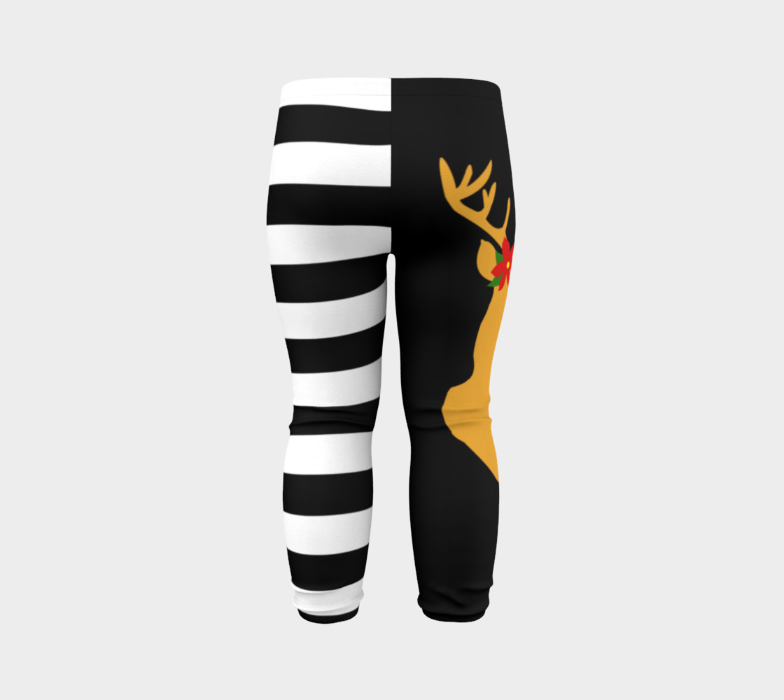 Holiday Deer Toddler Leggings preview #7