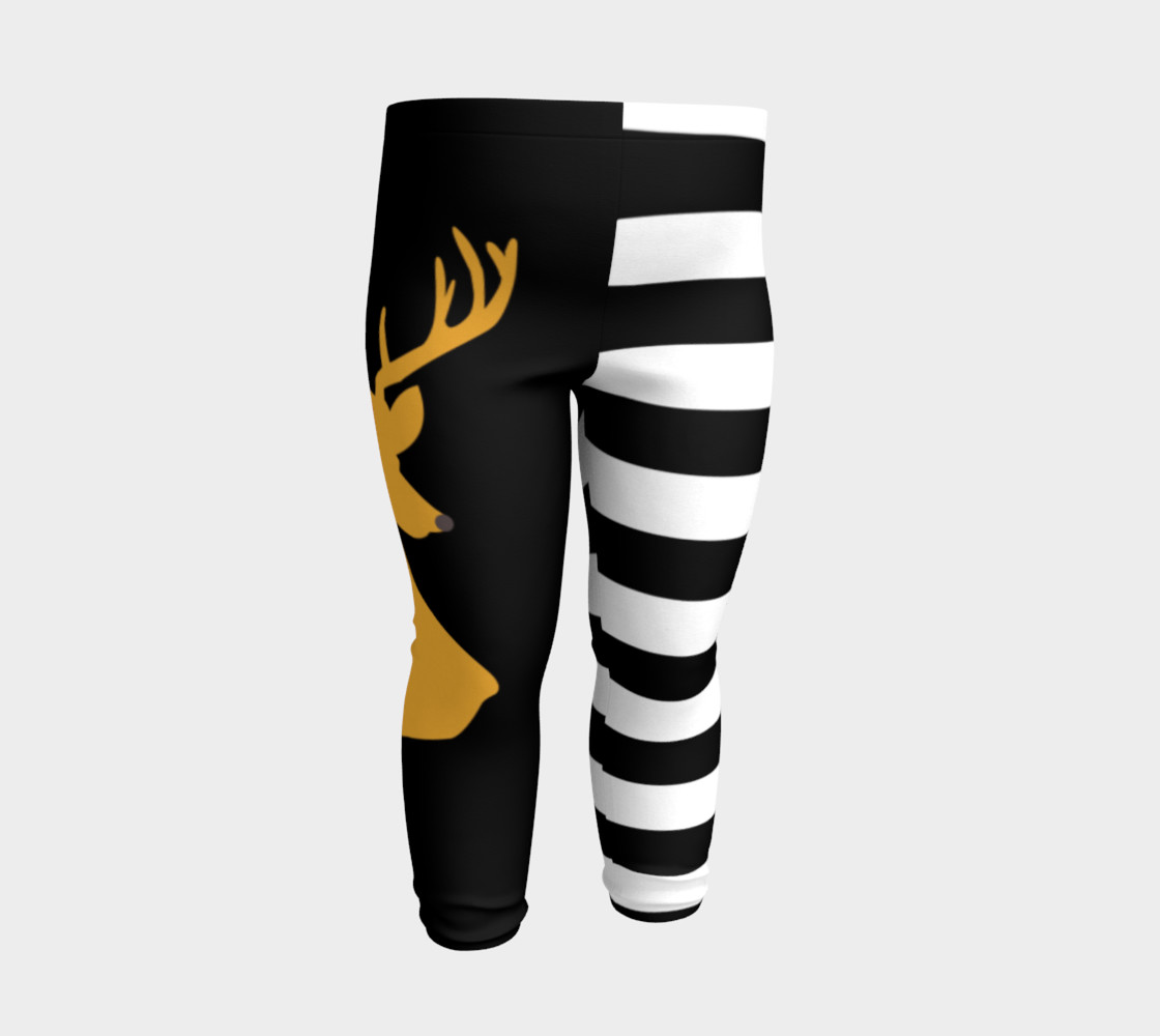 Holiday Deer Toddler Leggings preview #3