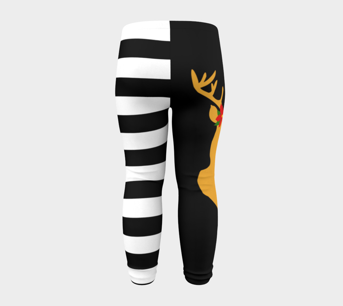 Holiday Deer Toddler Leggings preview #8