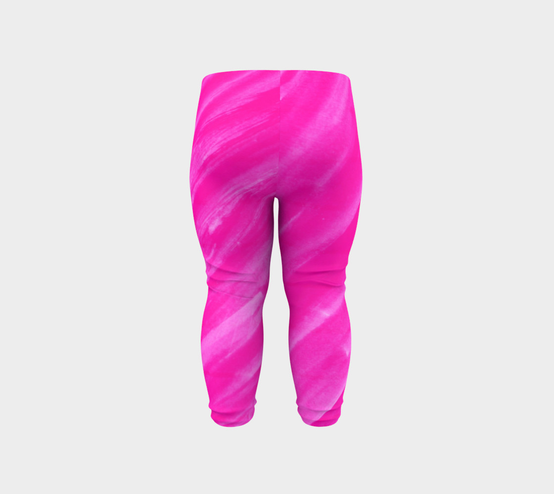 Hot Pink Happiness Baby Legging preview #6