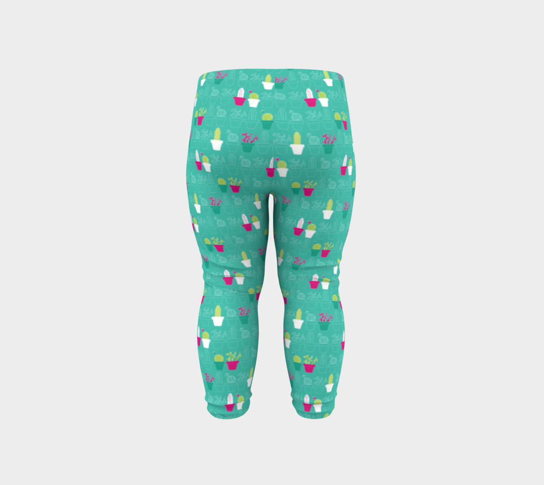 Mini Cactus Baby Leggings preview #6