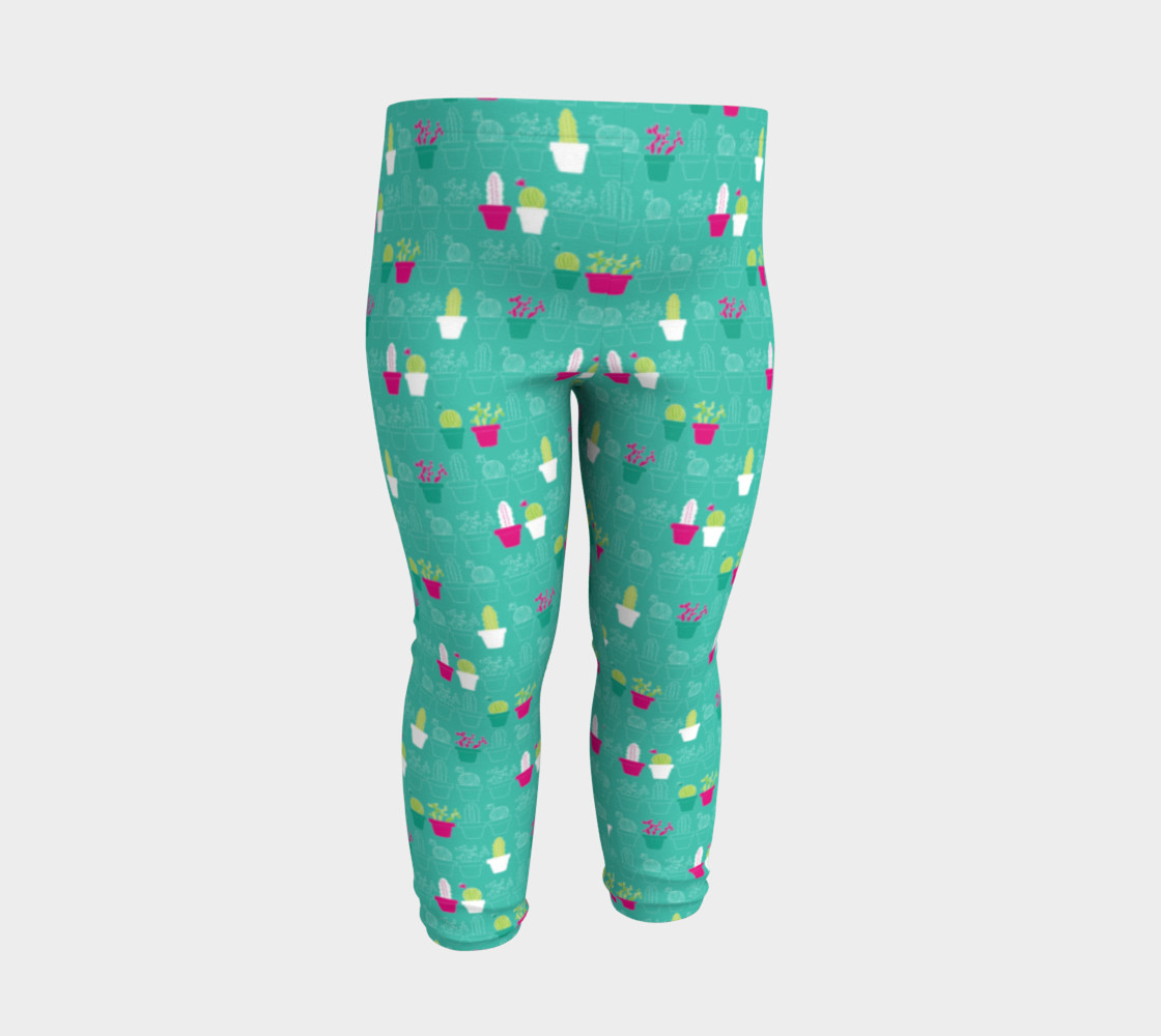 Mini Cactus Baby Leggings preview #3