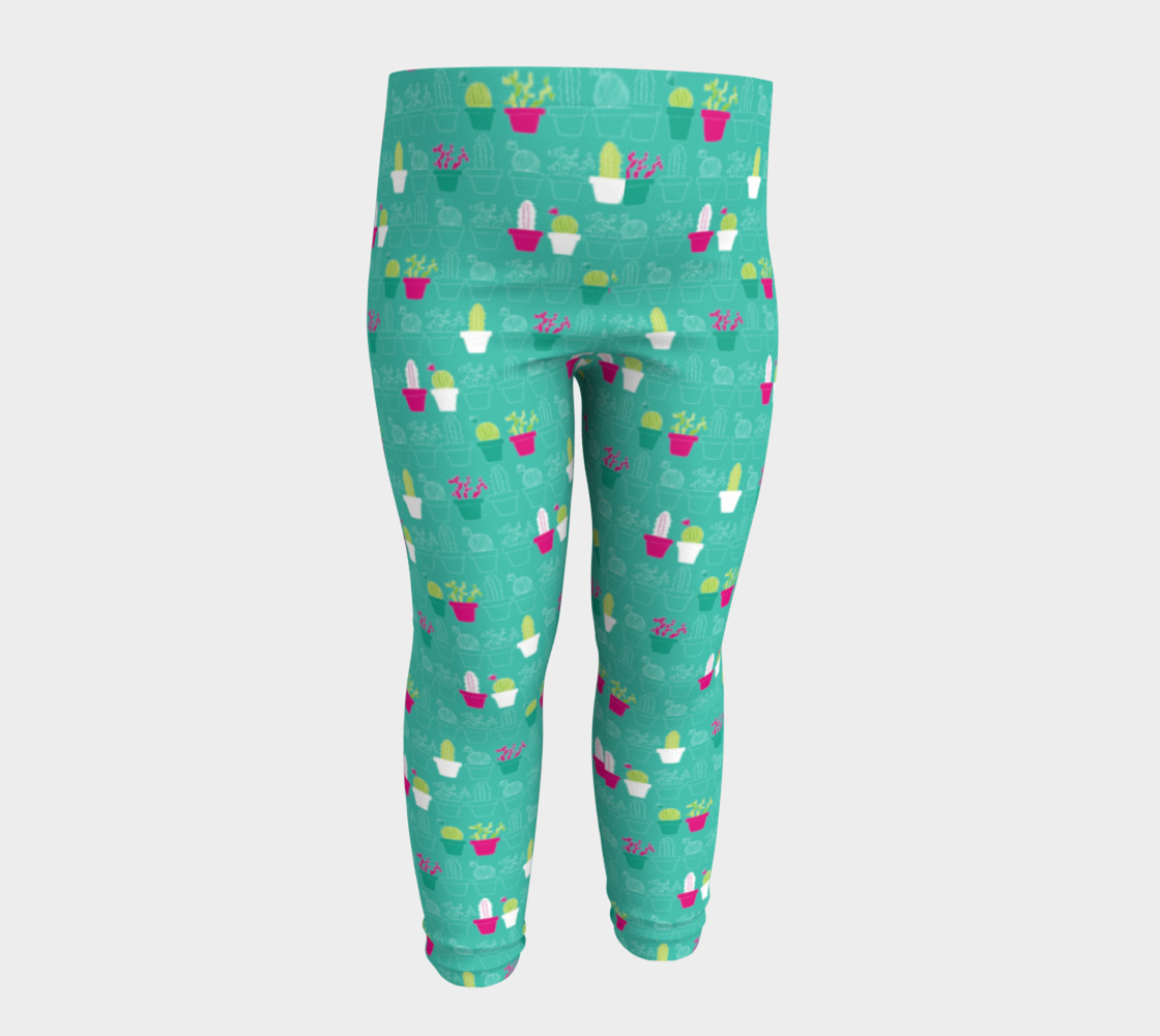 Mini Cactus Baby Leggings preview #4