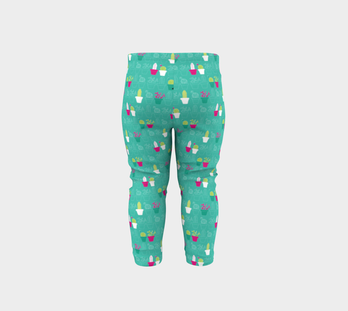 Mini Cactus Baby Leggings preview #5