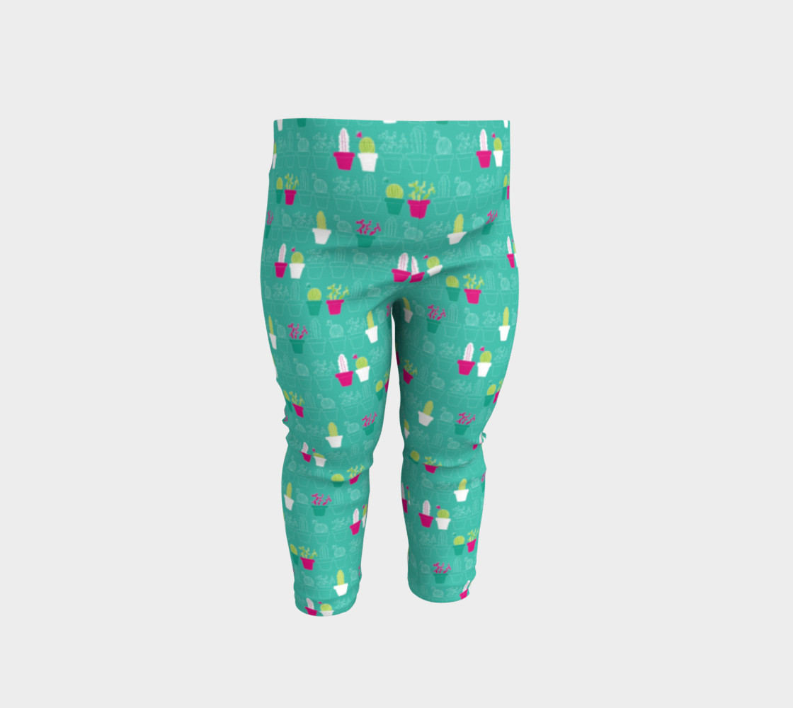 Mini Cactus Baby Leggings preview #1