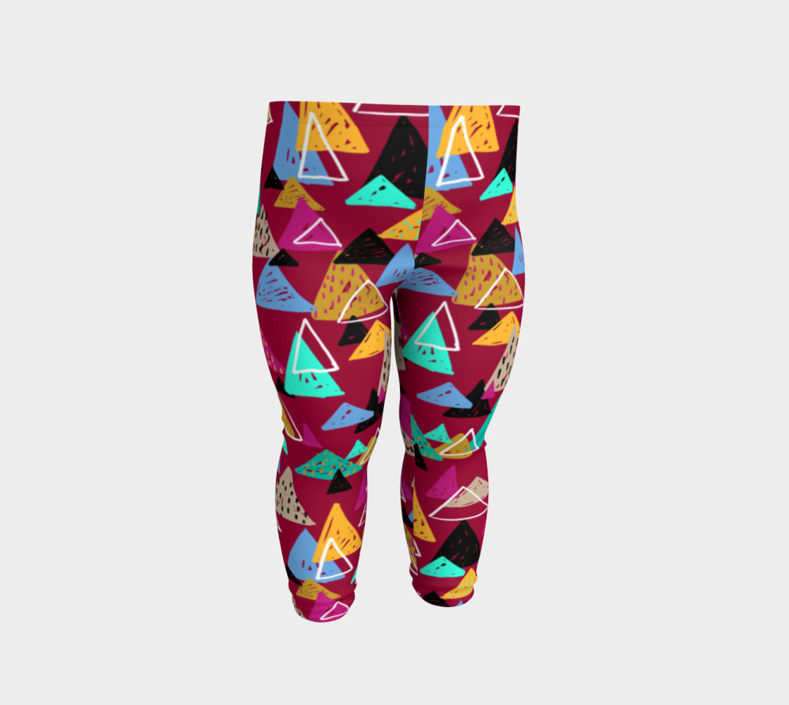 Oaxaca Mountains Baby Leggings preview #2