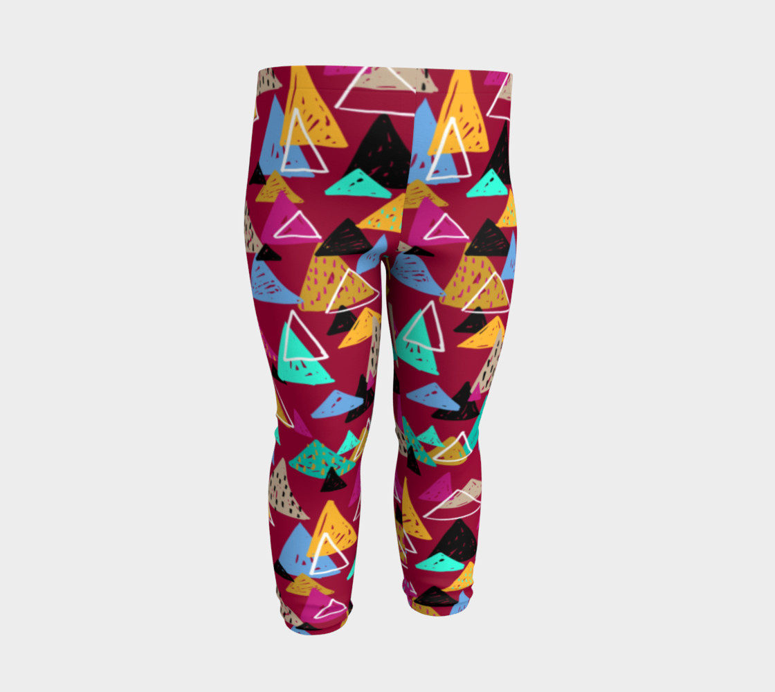 Oaxaca Mountains Baby Leggings preview #3