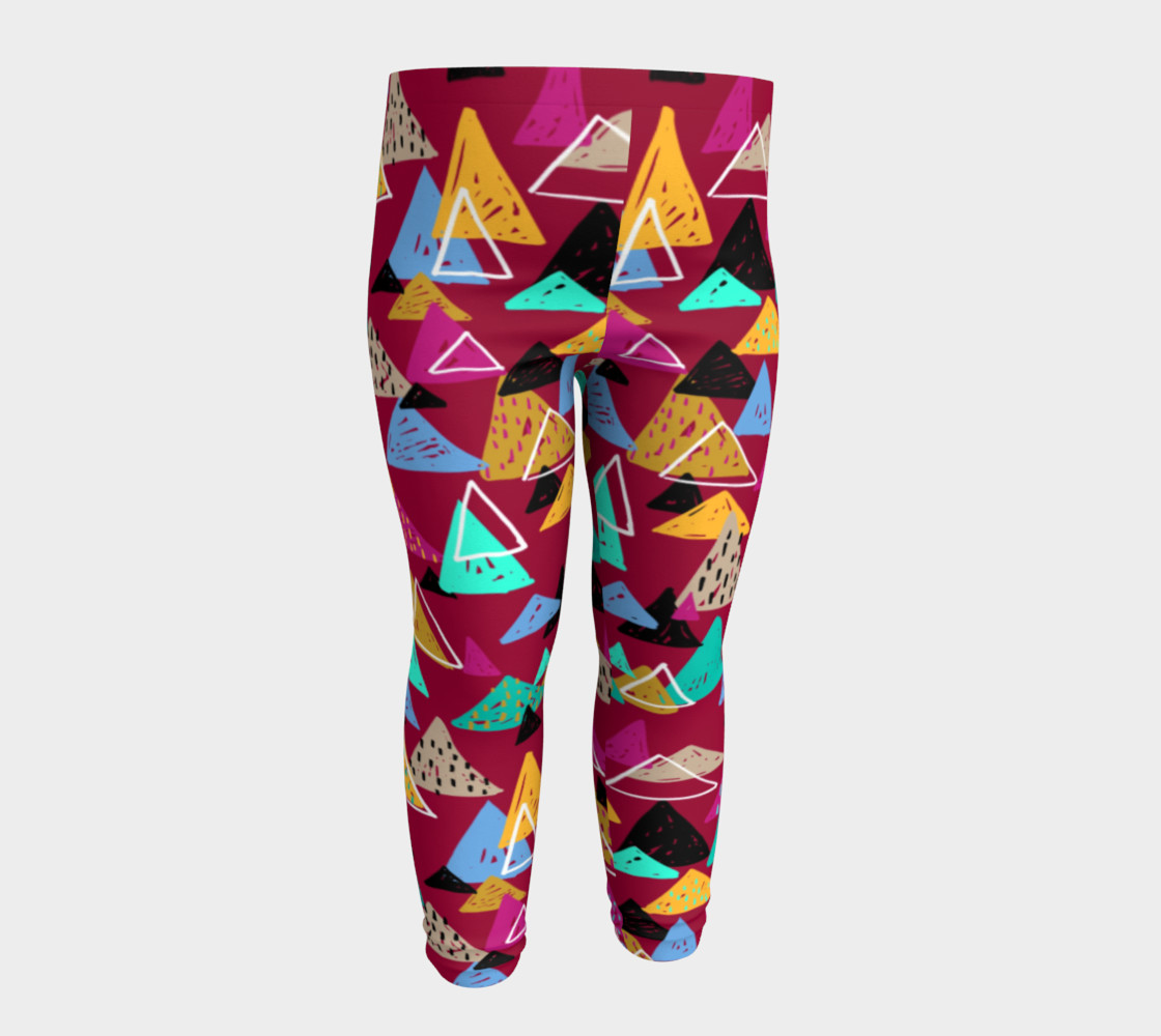 Oaxaca Mountains Baby Leggings preview #4