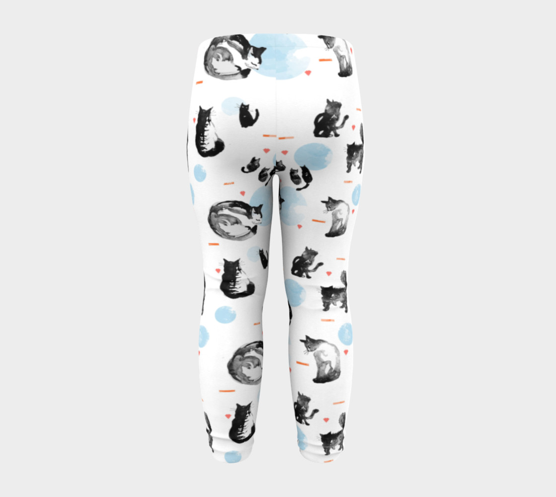 Blue Moon Cats baby leggings preview #8