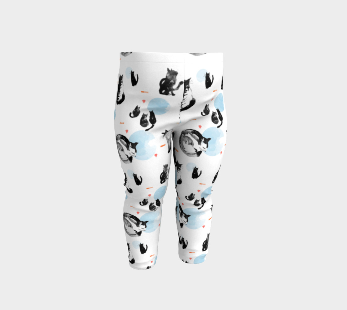 Blue Moon Cats baby leggings preview #1