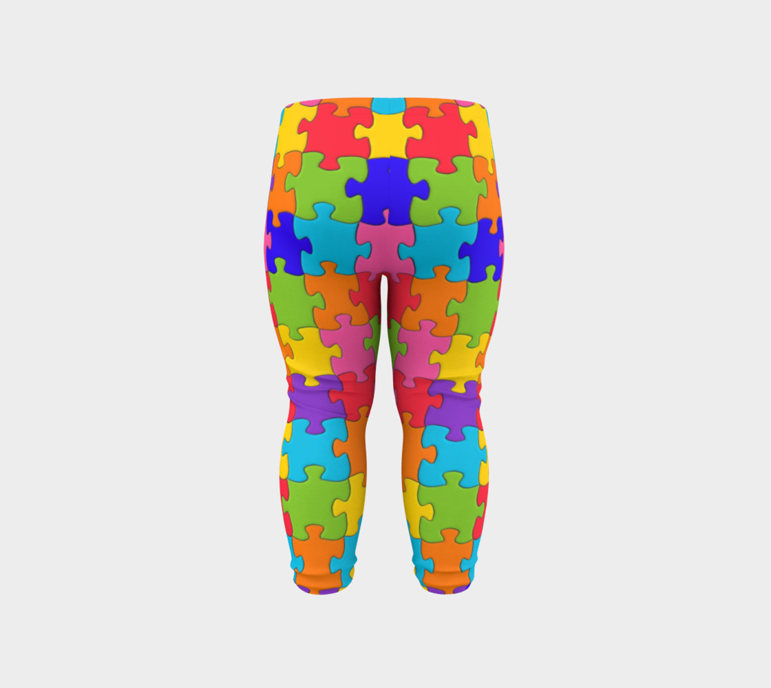 Funny Colorful Jigsaw Puzzle Pieces preview #6