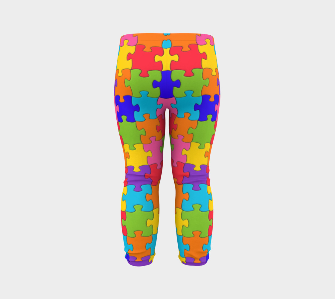 Funny Colorful Jigsaw Puzzle Pieces preview #7