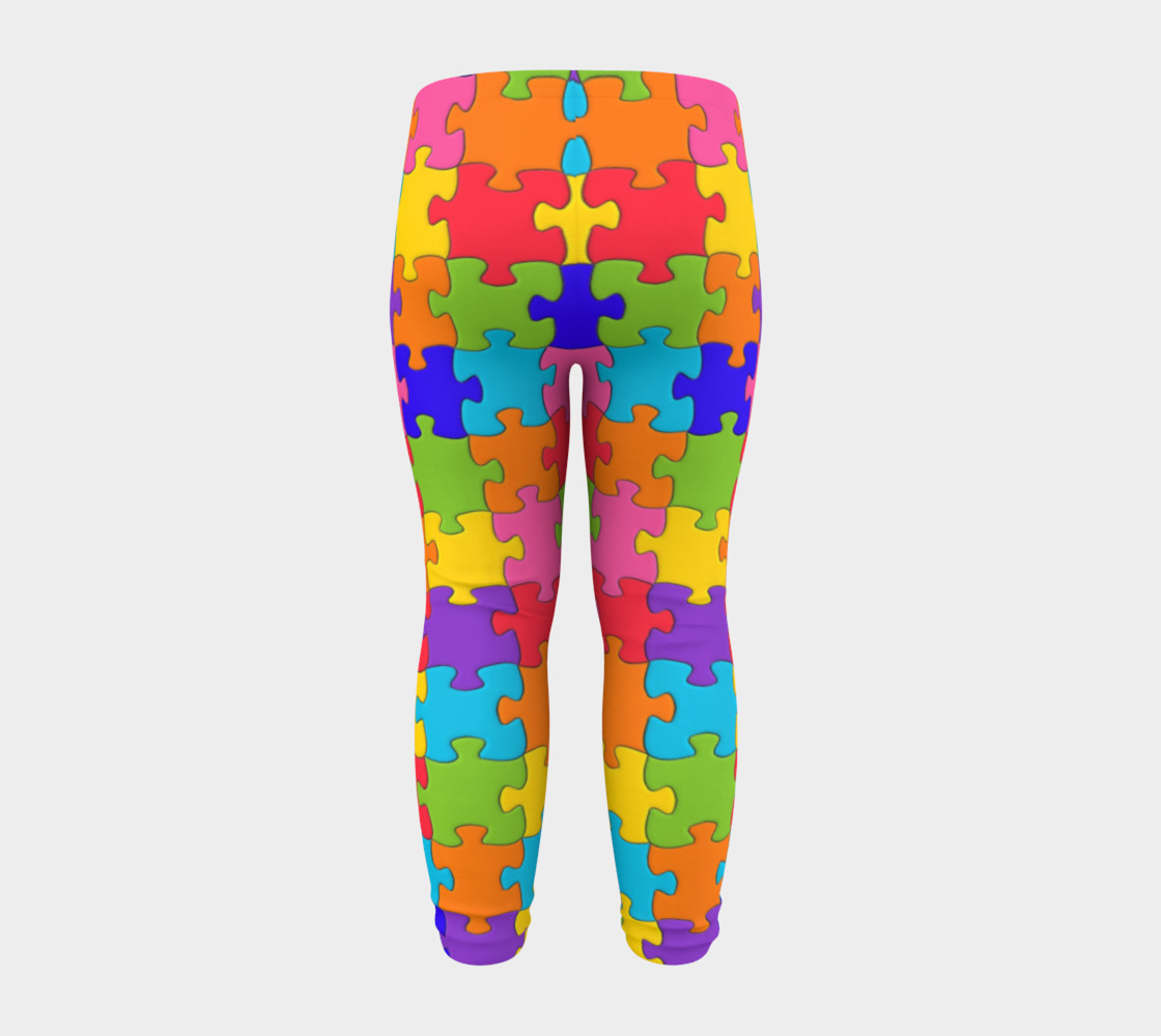 Funny Colorful Jigsaw Puzzle Pieces preview #8