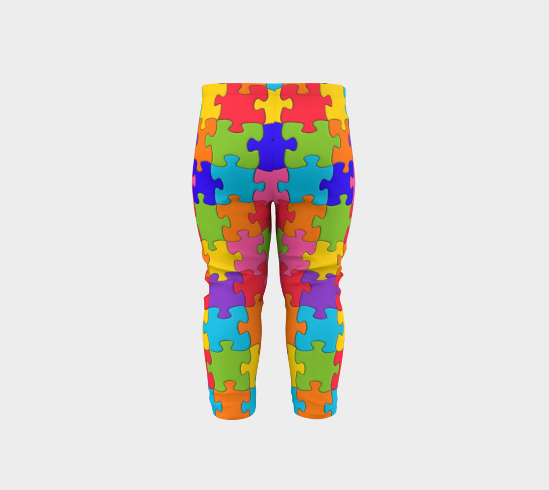Funny Colorful Jigsaw Puzzle Pieces preview #5