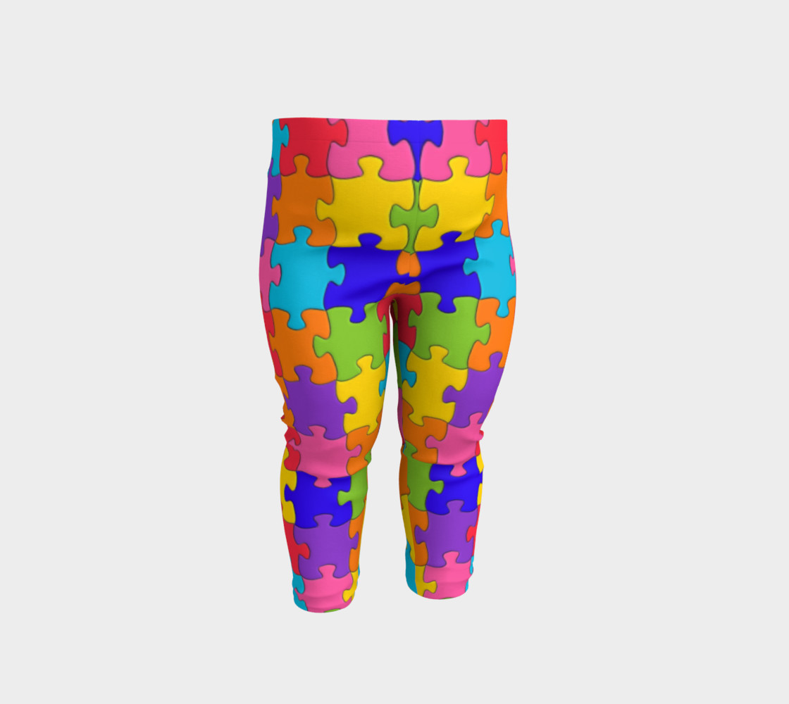 Funny Colorful Jigsaw Puzzle Pieces preview #1
