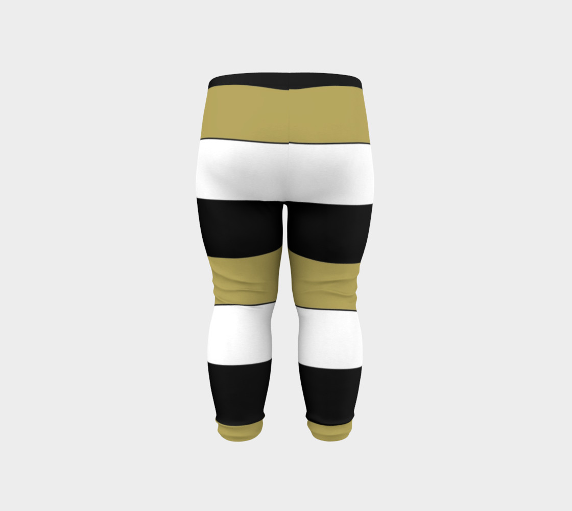 Elegant Black White Brown Gold Stripes Pattern preview #6