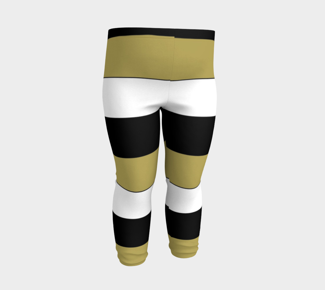Elegant Black White Brown Gold Stripes Pattern preview #3