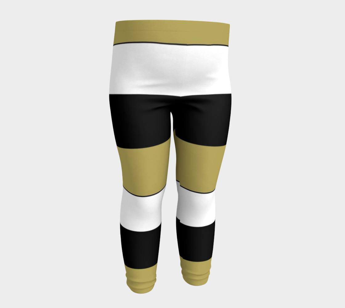 Elegant Black White Brown Gold Stripes Pattern preview #4