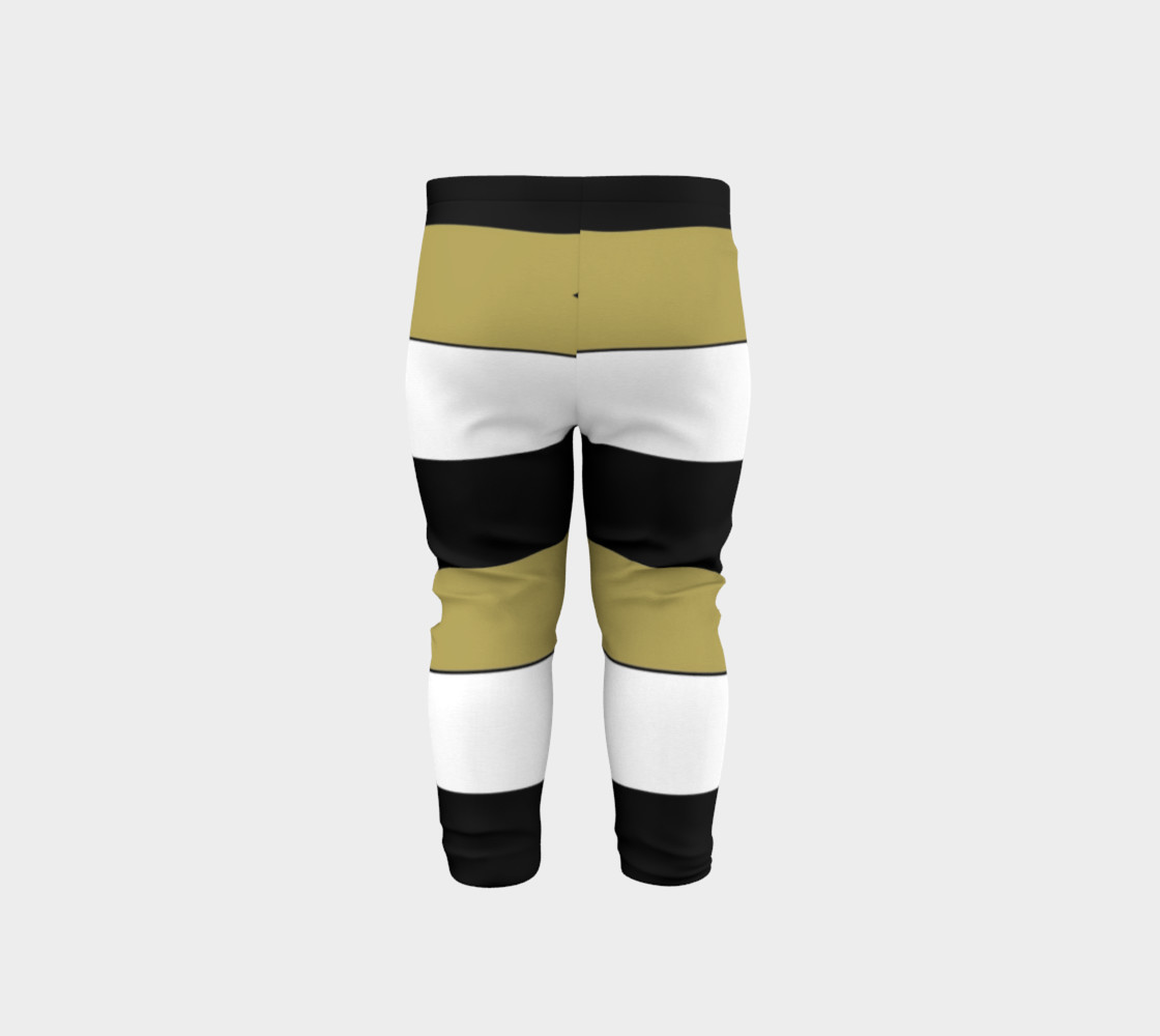 Elegant Black White Brown Gold Stripes Pattern preview #5