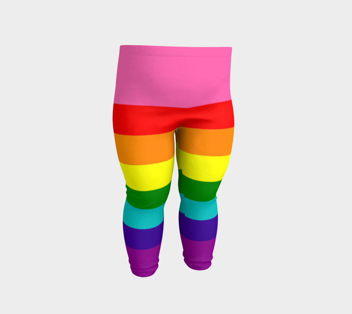 Rainbow Flag Original 8 Stripes Pattern LGBT Pride preview #2