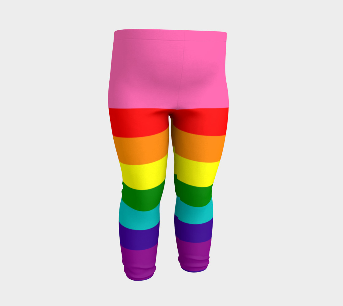 Rainbow Flag Original 8 Stripes Pattern LGBT Pride preview #3