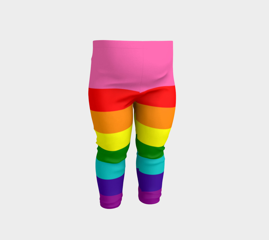 Rainbow Flag Original 8 Stripes Pattern LGBT Pride preview #1