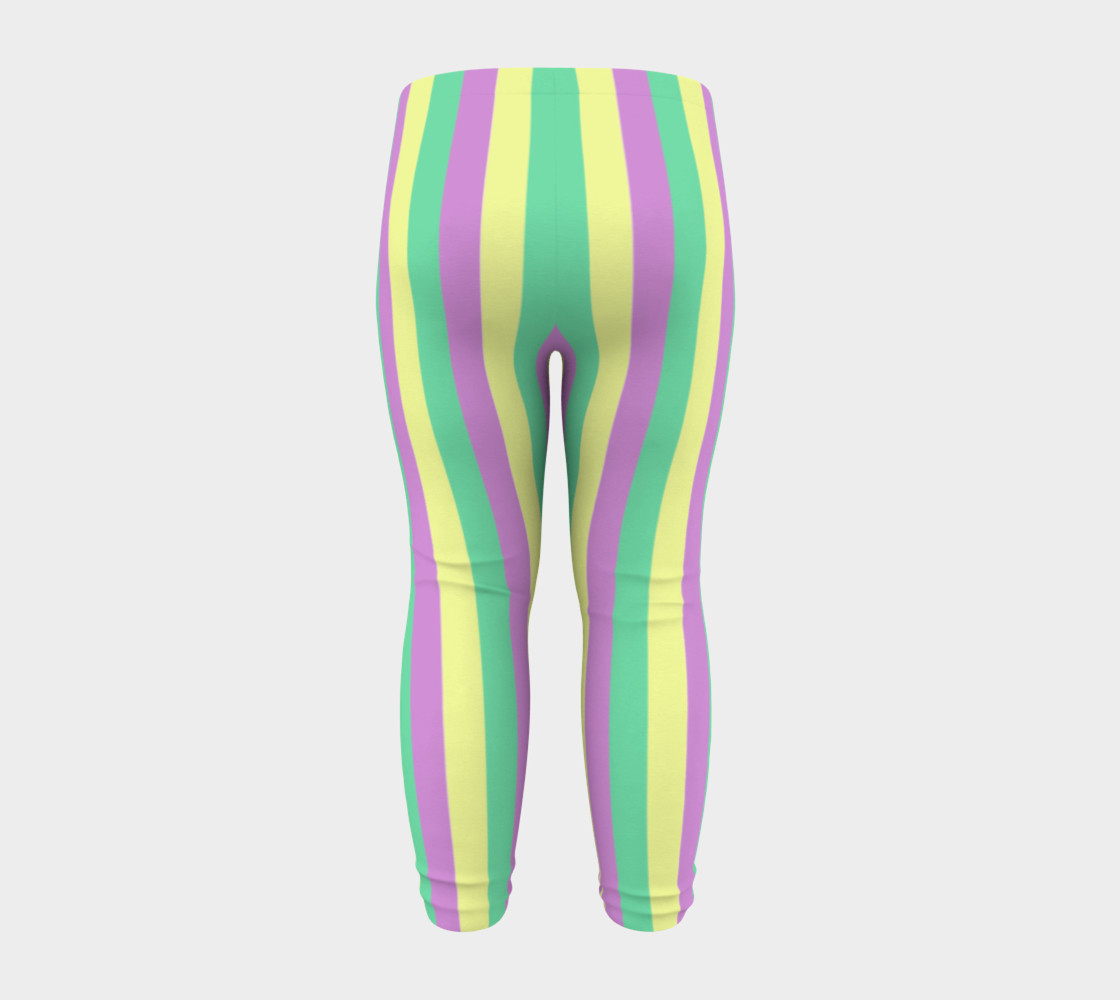 Mardi Gras Leggings- Stripes (Baby/Kids) preview #8